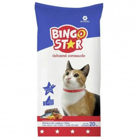 Bingo Star Adult Dry Cat Food 20kg