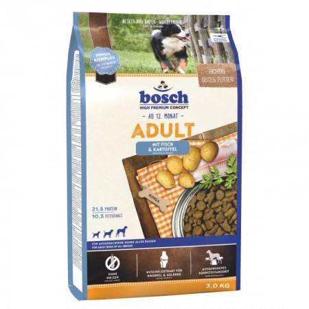 Bosch High Premium Adult with Fish & Potato Dog Dry Food 3kg