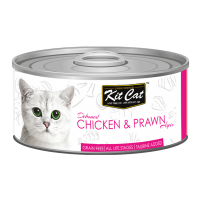 Kit Cat Deboned Chicken & Prawn 80g
