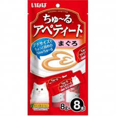 Ciao Churu Apetito Tuna with Mini Creamy Cat Treats 8g x 8pcs (3 Packs)