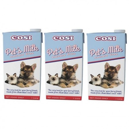 COSI Pets Milk 1 Litre (3 Packs)