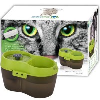 Cat H2O Fresh & Filtered Water Fountain 2L Green