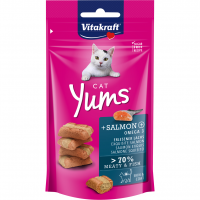 Vitakraft Cat Yums Salmon & Omage 3 40g (3 Packs)