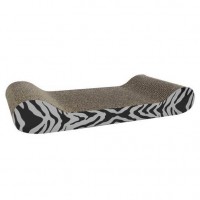 Catit Scratcher with Catnip Lounge Tiger Accents