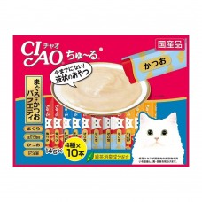 Ciao Chu ru Tuna Variety w/Added Vitamin & Green Tea Extract 14g x 40pcs (II)