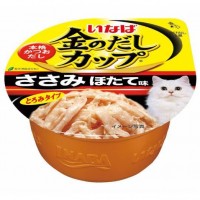 Ciao Kinnodashi Cup Chicken Fillet Scallop Flavor In Gravy 70g Carton (24 Cups)