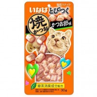 Ciao Soft Bits Tuna & Chicken Fillet Dried Bonito Flavor 25g (3 Packs)