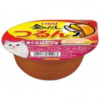 Ciao Tsurun Cup Tuna With Scallop Flavor Pudding 65g Carton (24 Cups)