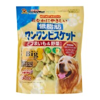 Doggyman Dog Treats Low Fat Biscuit Big Vegetables 450g
