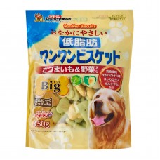 Doggyman Treat Biscuit Vegetables Low Fat Large Bits 450g