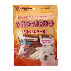 Doggyman Treat Stick Biscuit Chicken Liver & Milk 180g
