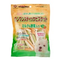 Doggyman Treat Stick Biscuit Milk & Vegetable 180g