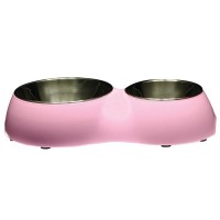 Dogit Double Dinner Pink