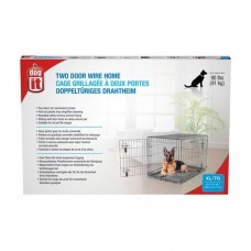 Dogit Two Door Wire Home Crates With Divider XLarge