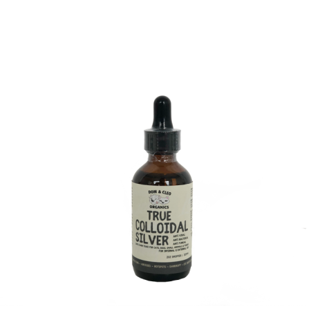 Dom & Cleo True Colloidal Silver Drops For Dog & Cat 2oz