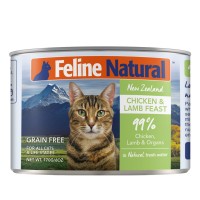 Feline Natural Chicken & Lamb Feast 170g Carton (6 Cans)