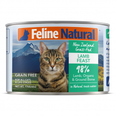 Feline Natural Lamb Feast 170g Carton (6 Cans)