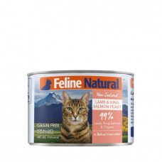 Feline Natural Lamb & King Salmon Feast 170g Carton (6 Cans)