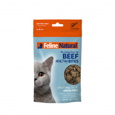 Feline Natural Treats Healthy Bites Beef 50g