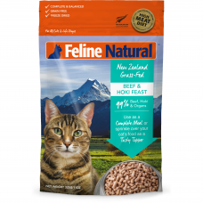 Feline Natural New Zealand Grass-Fed Beef & Hoki Feast Freeze-Dried Cat Food 320g