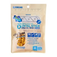 Forcans Dental Stick Medium - Omega 3 Dog Treat 220g