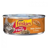 Friskies Can Food Prime Filets w/Chicken in Gravy 156g