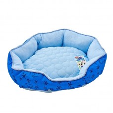 Gonta Club Bear Cooling Bed S Navy Blue For Dogs & Cats
