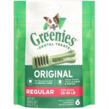 Greenies Dental Pack Regular Dog Treat 170g (2 Packets)