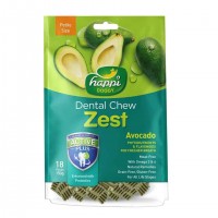 Happi Doggy Dental Chew Zest Avocado Dogs Treats (2.5 Inch) 150g