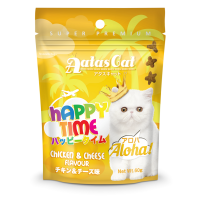 Aatas Cat Happy Time Aloha Chicken & Cheese Cat Treats 60g