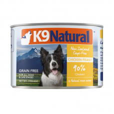 K9 Natural New Zealand Cage-Free Chicken Feast Dog Canned Food 170g (6 Cans)