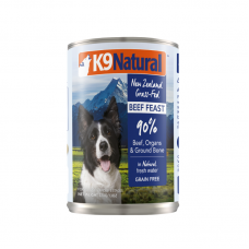 K9 Natural New Zealand Canned Food Beef 370g