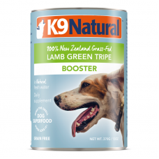 K9 Natural New Zealand Canned Food Booster Lamb Green Tripe 370g (3 cans)
