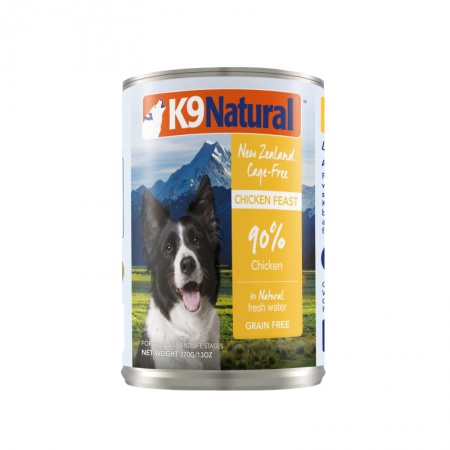 K9 Natural New Zealand Canned Food Chicken 370g