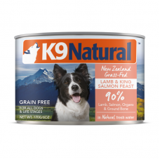 K9 Natural New Zealand Canned Food Lamb & Salmon 170g (12 cans)