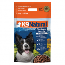 K9 Natural New Zealand Grass-Fed Beef Feast Freeze Dog Dried Food 1.8kg