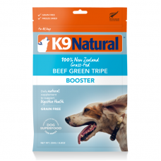 K9 Natural New Zealand Grass-Fed Beef Green Tripe Freeze Dog Dried Food 250g