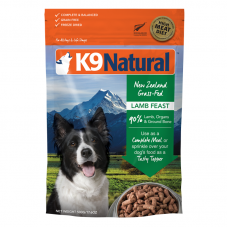 K9 Natural New Zealand Grass-Fed Lamb Feast Freeze Dog Dried Food 500g