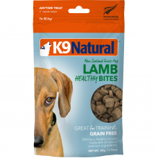 K9 Natural New Zealand Grass-Fed Lamb Healthy Bites Freeze Dried Dog Treats 50g