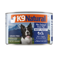 K9 Natural New Zealand Grass-Fed Beef Feast Dog Canned Food 170g