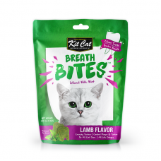 Kit Cat Breath Bites Infused with Mint Lamb Flavor Cat Treats 60g (4 Packs)