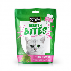 Kit Cat Breath Bites Infused with Mint Tuna Flavor Cat Treats 60g (4 Packs)