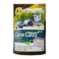 Love Cat Tofu Cat Litter Green Tea 6L