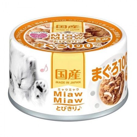 Aixia Miaw Miaw Tuna with Chicken Fillet 60g Carton (24 Cans)