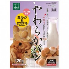 Marukan Dog Treats Soft Bread Milk & Potato 120g