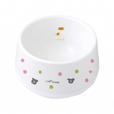 Marukan Pet Bowl Easy Meal Ceramic Dish (S)