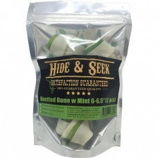 Hide & Seek Milk Knotted Bone With Mint (6-6.5) Dog Treat 2's