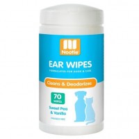 Nootie Ear Wipes Sweet Pea & Vanilla For Dogs & Cats 70's