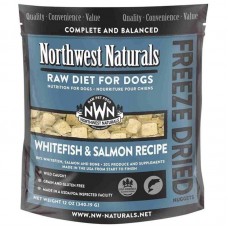 Northwest Natural Freeze Dried Raw Diet WhiteFish & Salmon For Dogs 340.19g