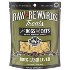Northwest Naturals Raw Rewards Lamb Liver Treats for Dogs and Cats 85g